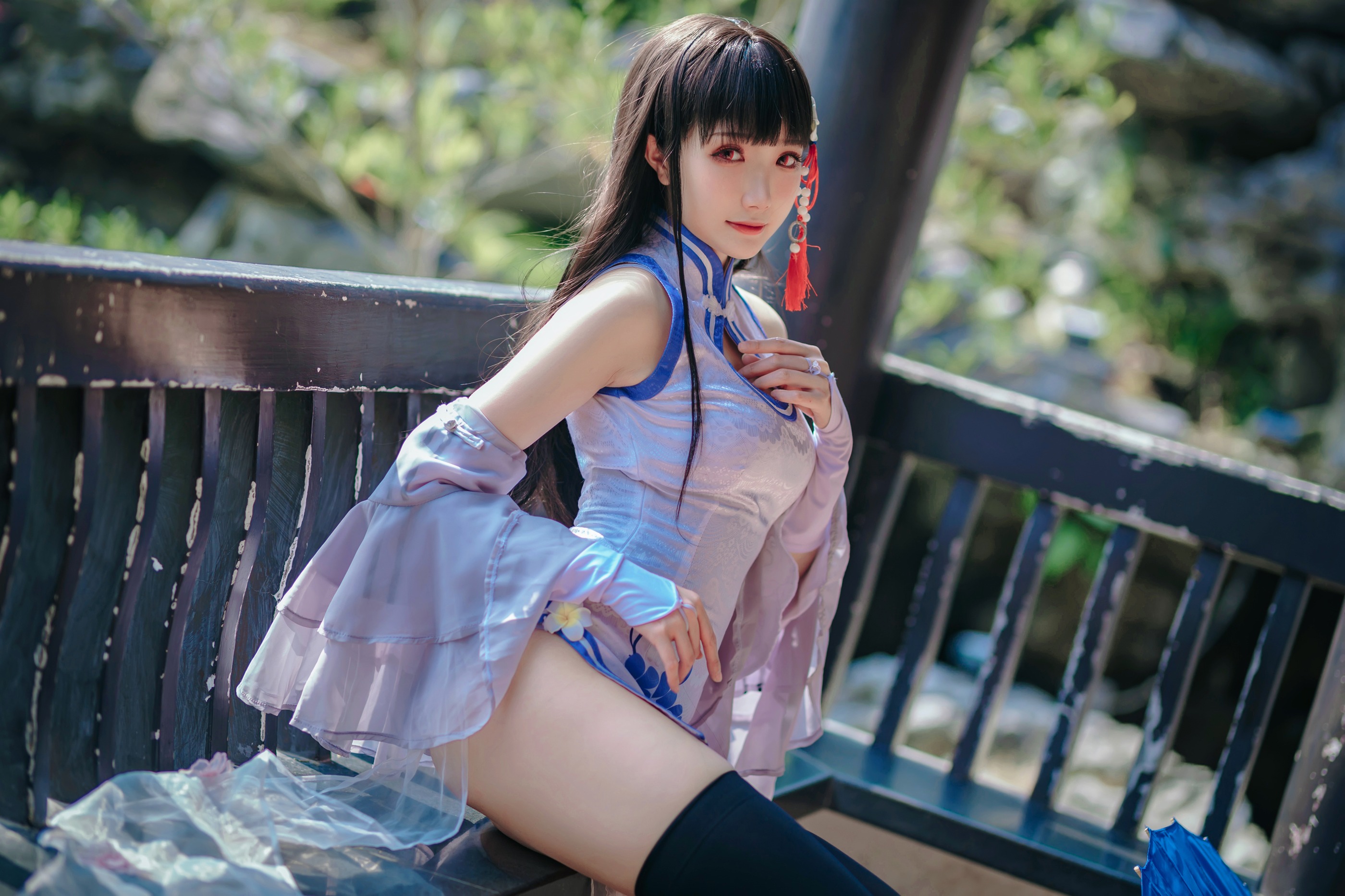图片[1]-瓜希酱 – NO.035 逸仙 [22P]-XikXak